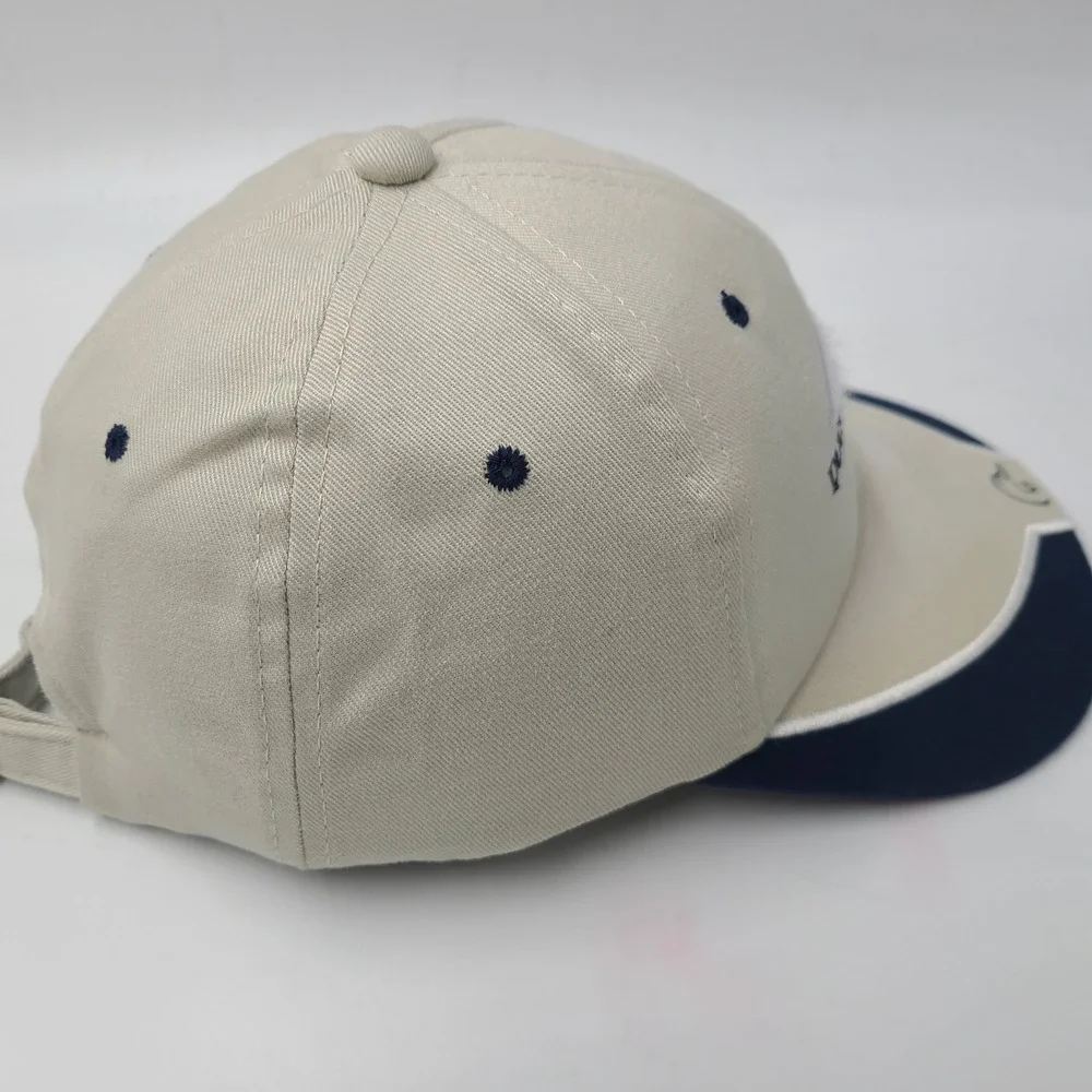 Ducks Unlimited Hat Strapback (Fits Small) Beige Blue Outdoors Hunt Casual‎ Men